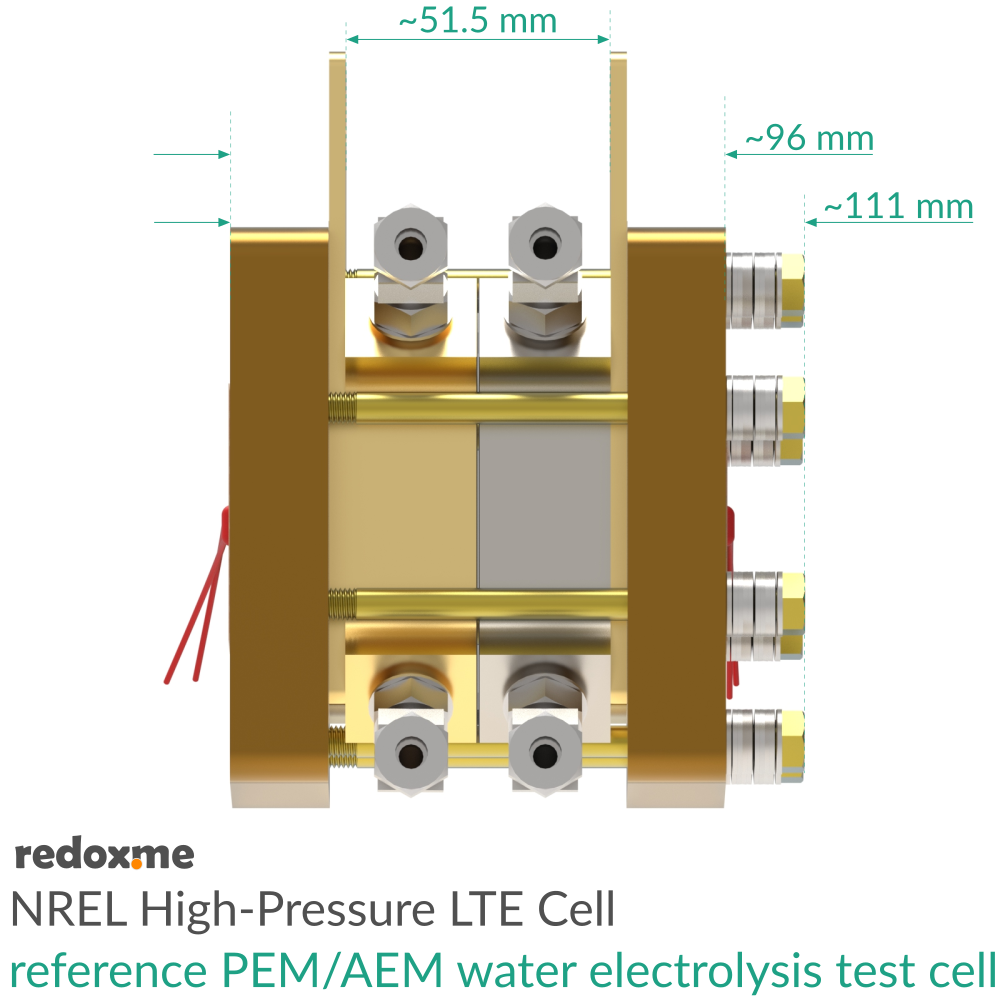 NREL High-Pressure LTE Cell - NREL High-Pressure Low-Temperature Electrolysis Cell
