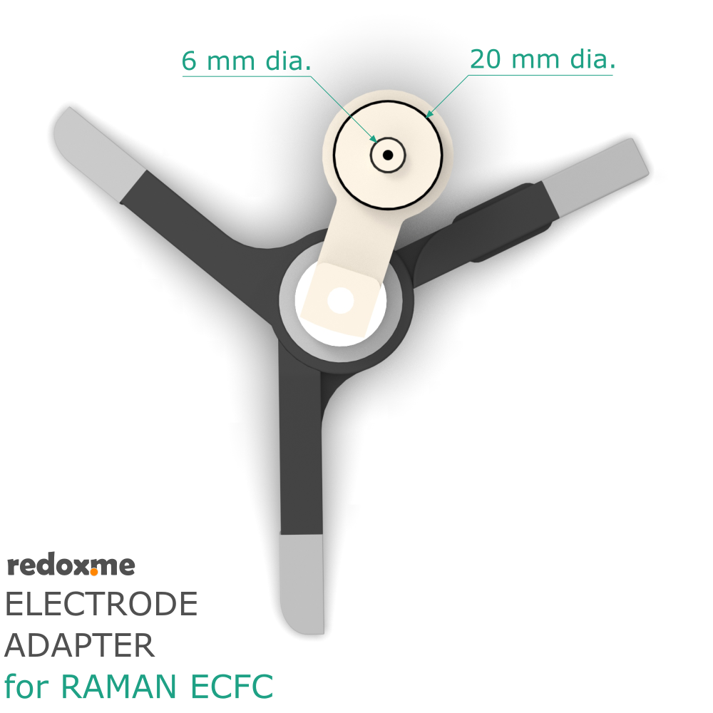 Electrode Adapter for Raman ECFC