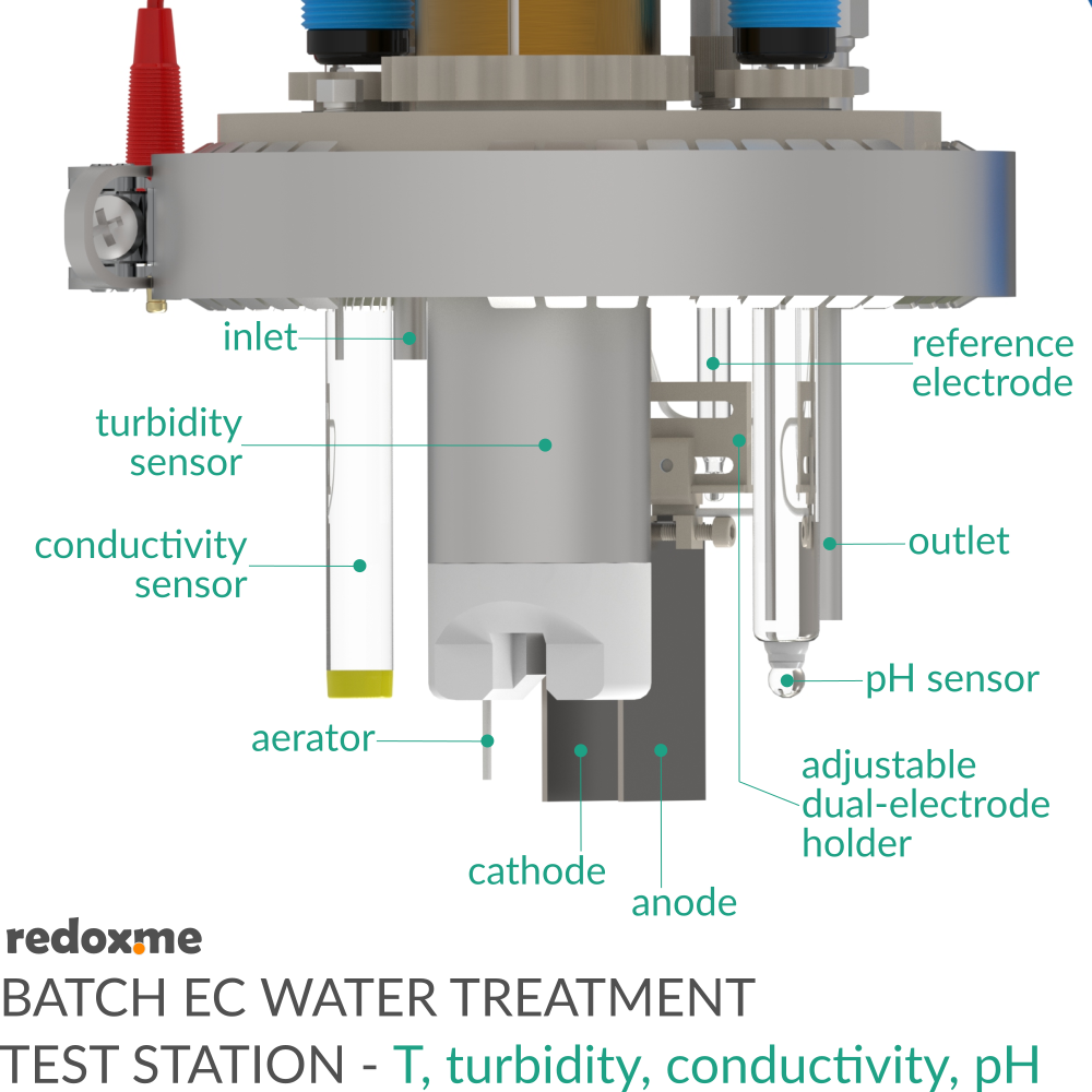 Batch Electrochemical Water Treatment Test Station