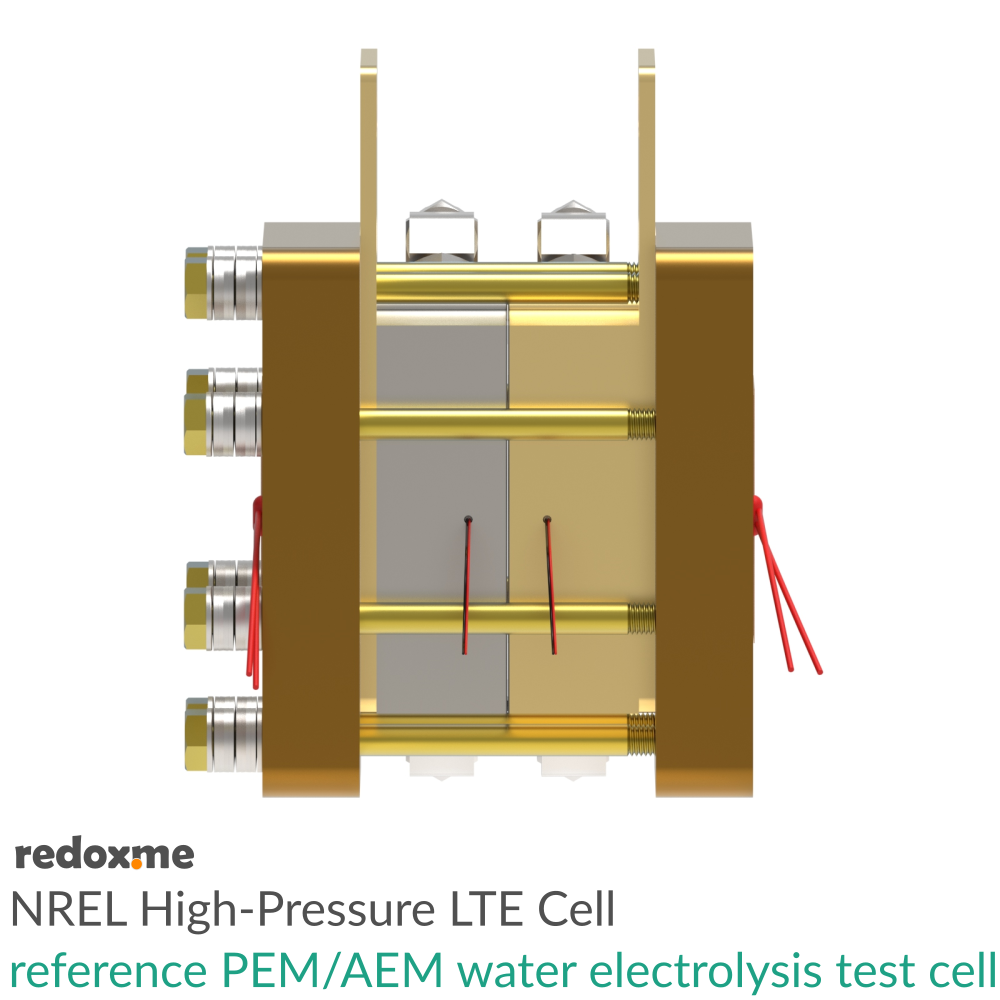 NREL High-Pressure LTE Cell - NREL High-Pressure Low-Temperature Electrolysis Cell