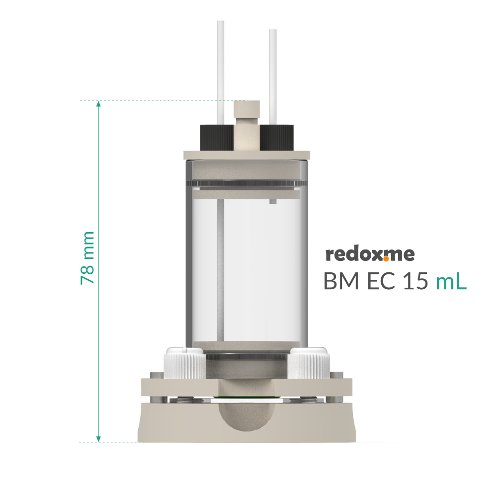 BM EC 15 mL - Bottom Mount Electrochemical Cell
