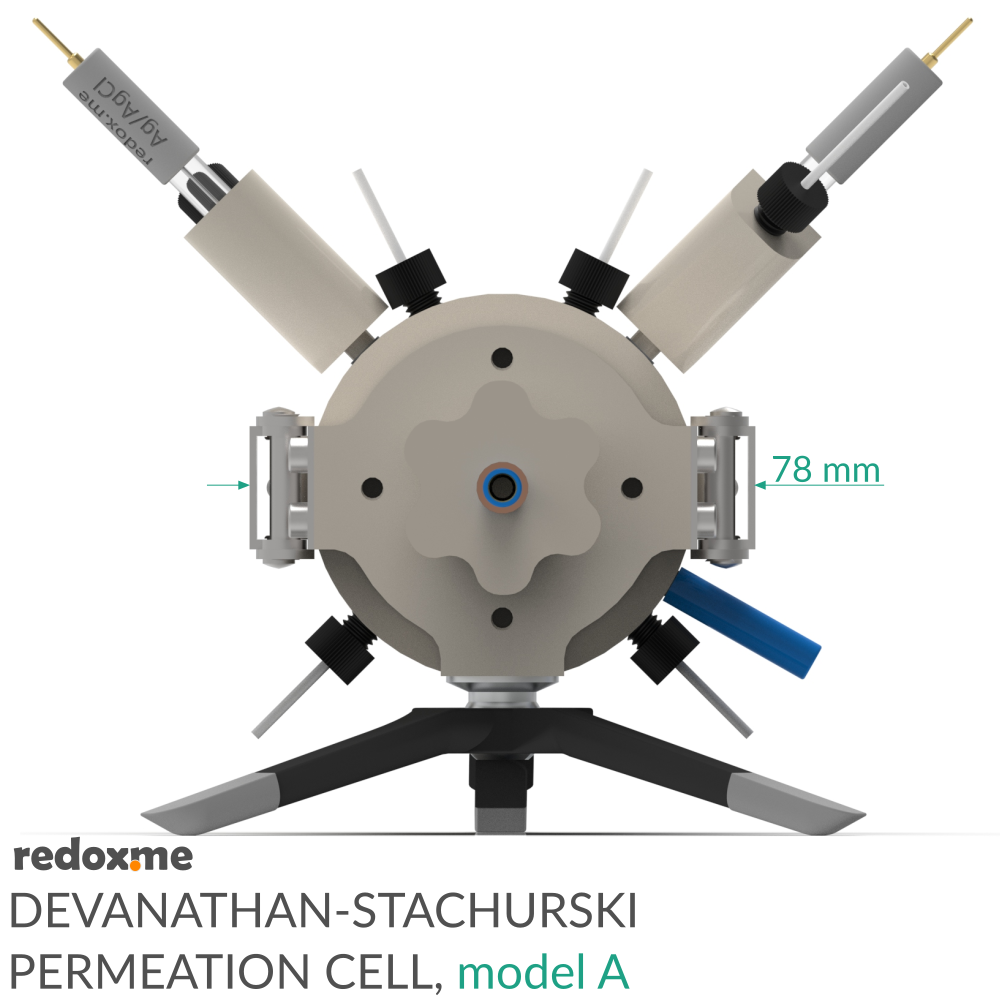 Devanathan-Stachurski Permeation Cell, model A