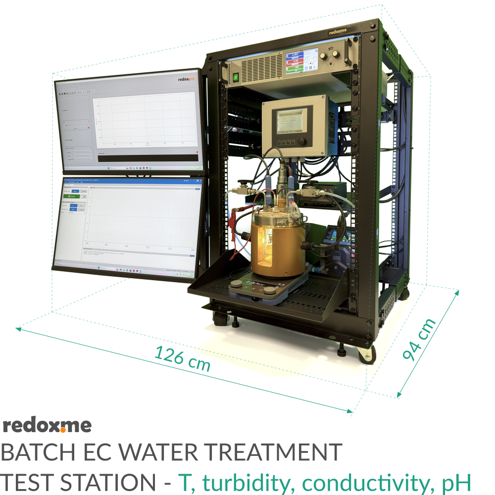 Batch Electrochemical Water Treatment Test Station
