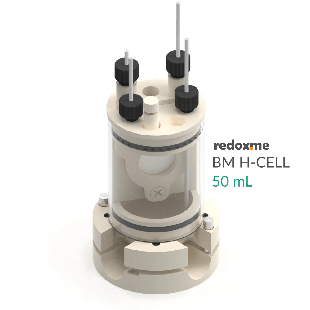 BM H-CELL 50 mL - Bottom Mount Electrochemical H-Cell 50 mL - Thasar S.r.l.