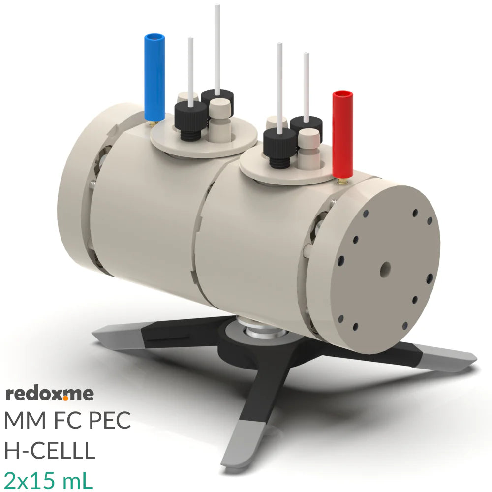 FC PEC H-Cell 2x15 mL- Front Contact Photo-Electrochemical H-Cell - Thasar S.r.l.