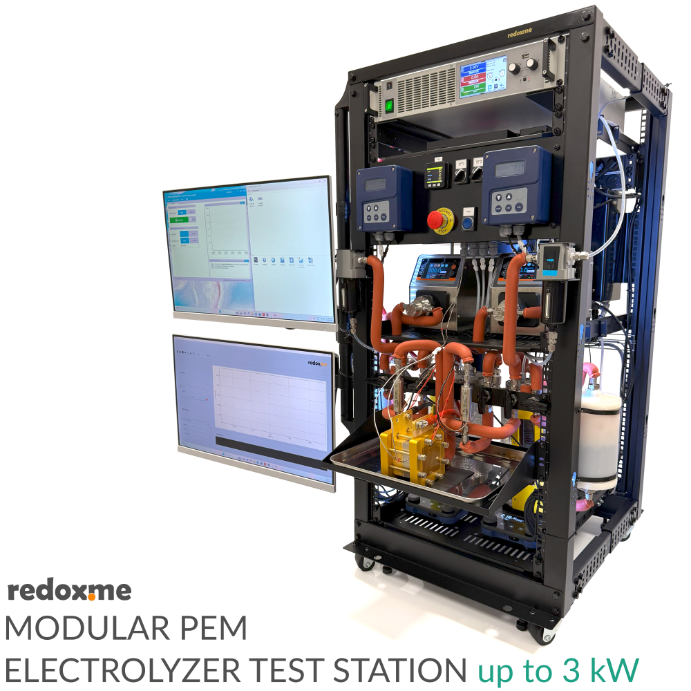 Modular PEM Electrolyzer Test Station up to 3 kW