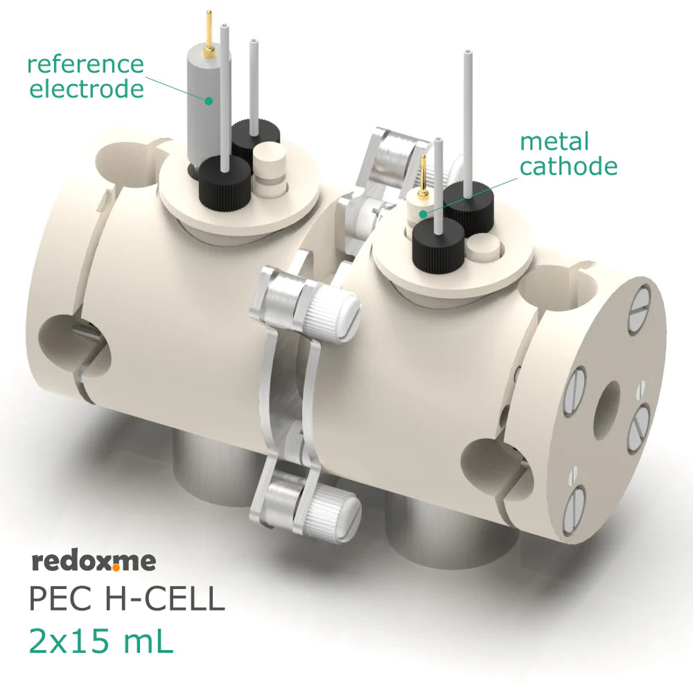 PEC H-Cell 2x15 mL- Photo-Electrochemical H-Cell - Thasar S.r.l.