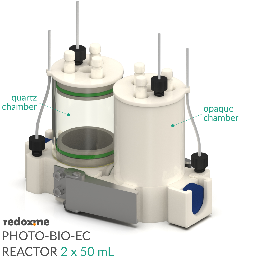 Photo-Bio-EC Reactor - Photo-bioelectrochemical reactor 2 x 50 mL