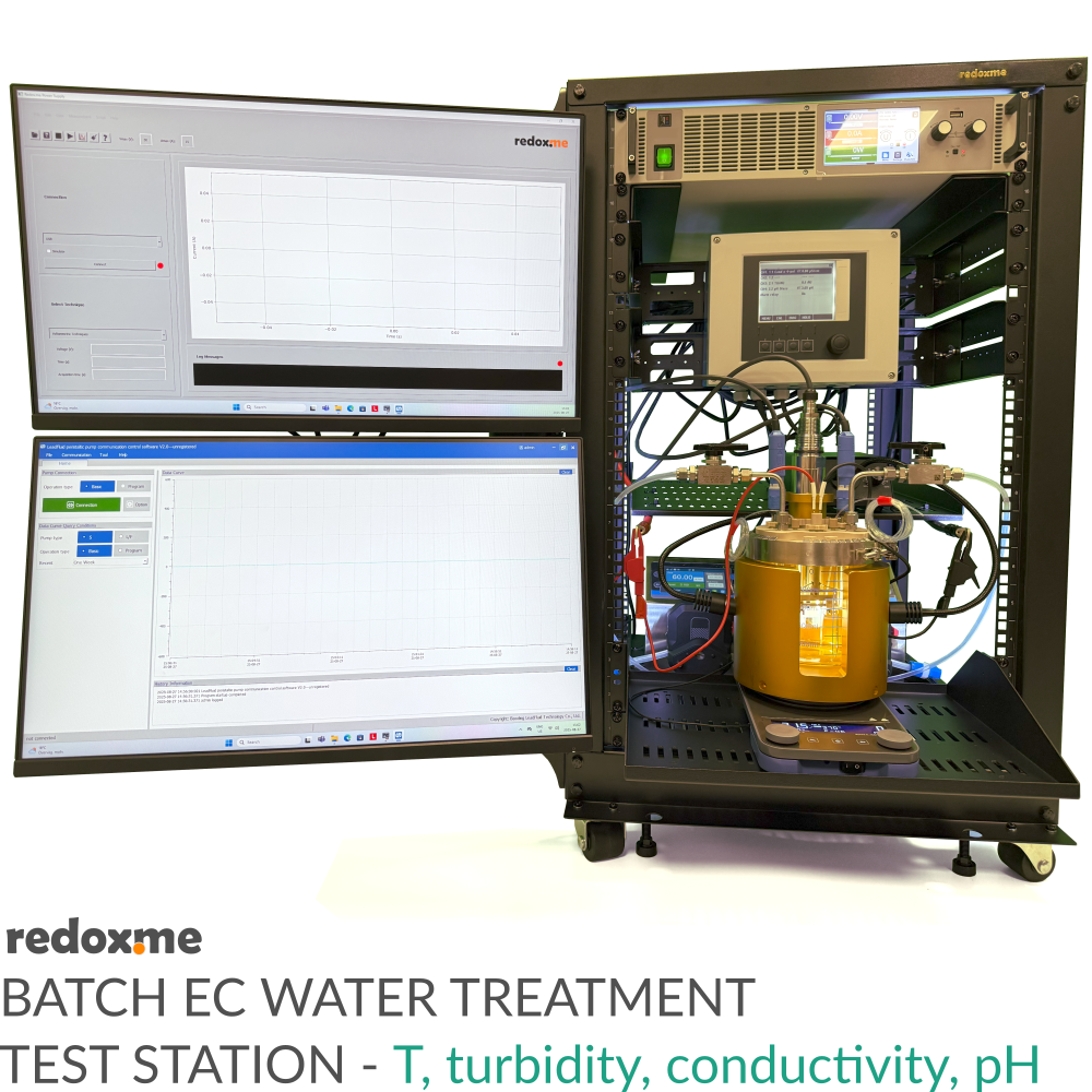 Batch Electrochemical Water Treatment Test Station