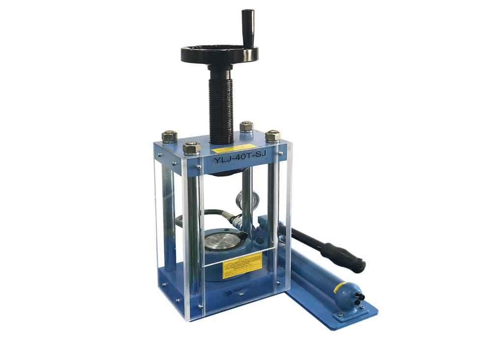 40T Manual Hydraulic Laboratory Press with Separable Pump - YLJ-40 - Thasar Store