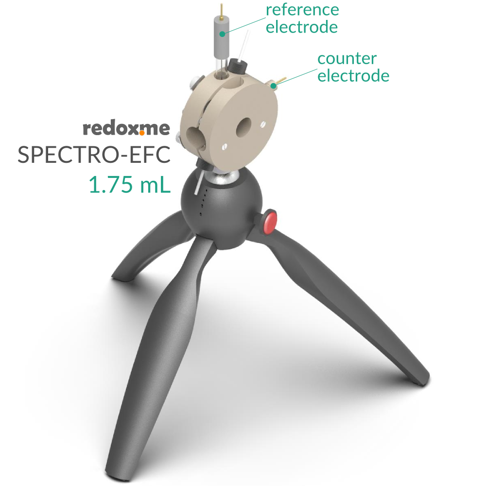 Spectro-EFC 1.75 mL - Spectro-Electrochemical Flow Cell