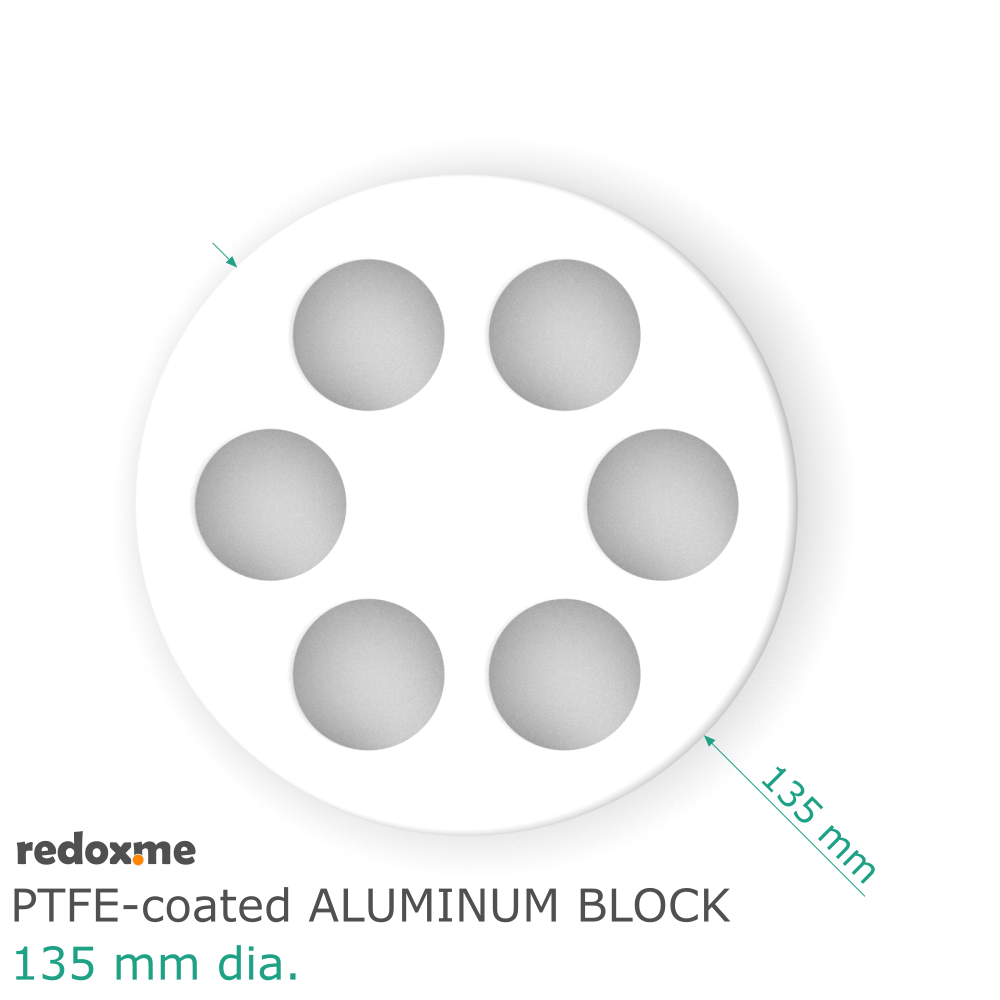 PTFE-coated Aluminum Block