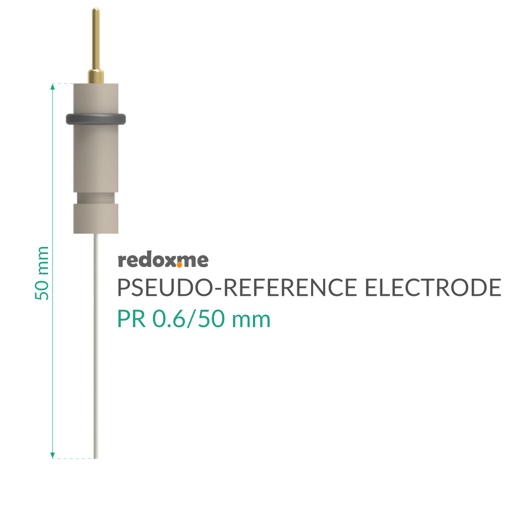 Pseudo-Reference Electrode - PR 0.6/50 mm