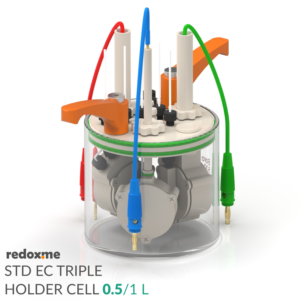 Standard Electrochemical Triple Holder Cell