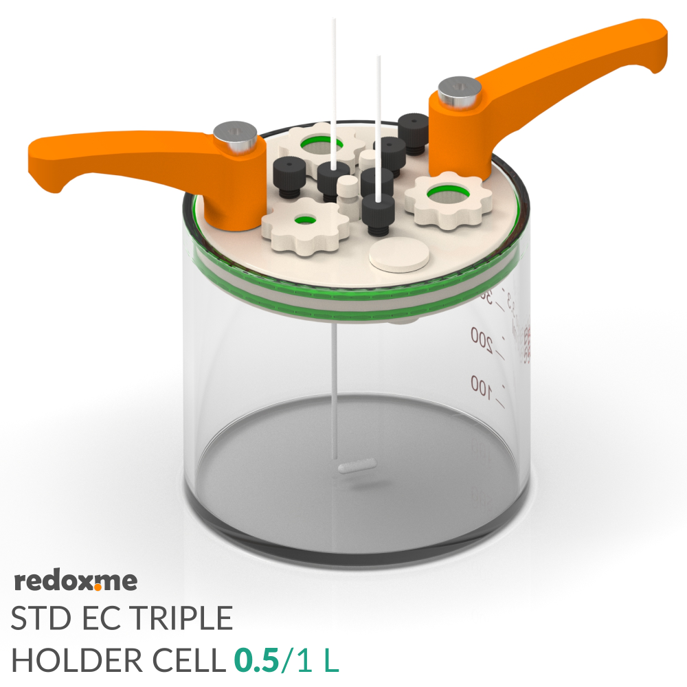Standard Electrochemical Triple Holder Cell