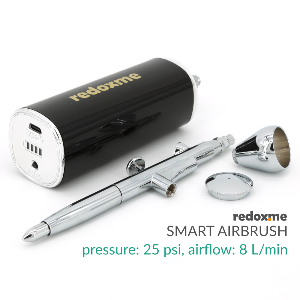 Smart Airbrush - pressure 25 psi, airflow: 8 L/min