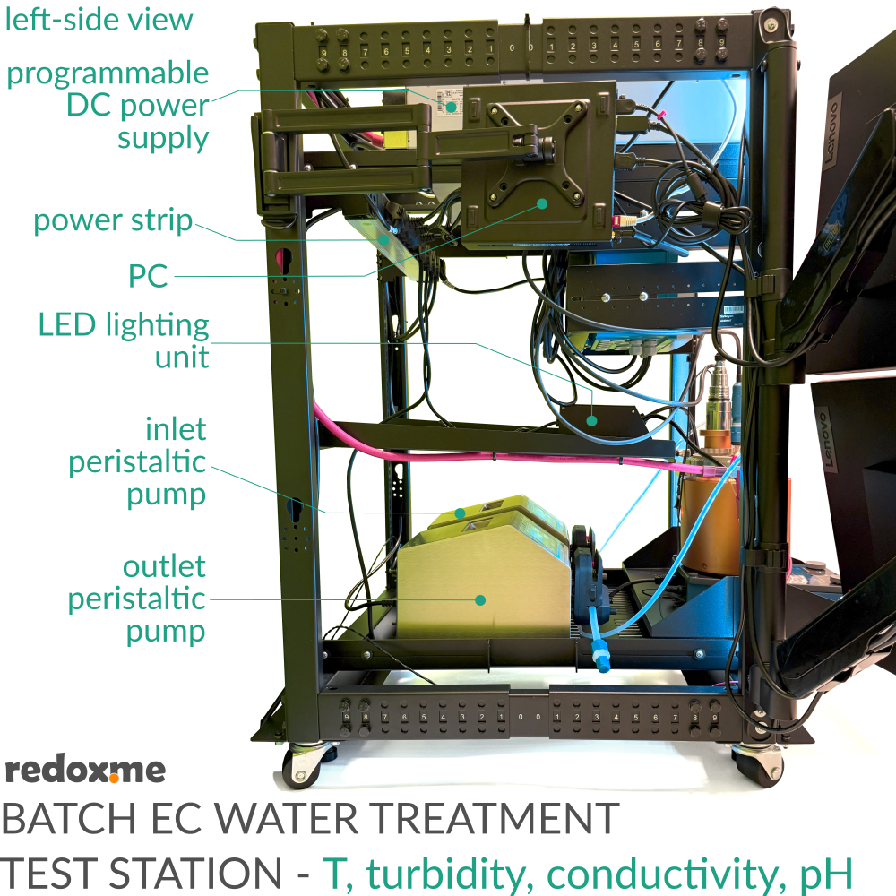 Batch Electrochemical Water Treatment Test Station