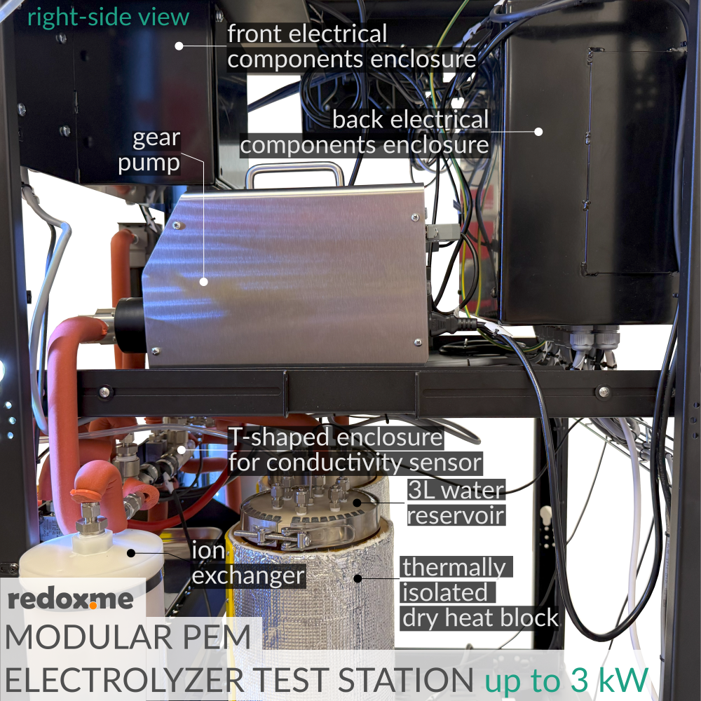 Modular PEM Electrolyzer Test Station up to 3 kW
