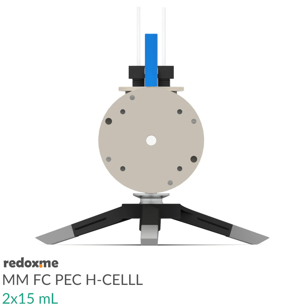 FC PEC H-Cell 2x15 mL- Front Contact Photo-Electrochemical H-Cell - Thasar S.r.l.