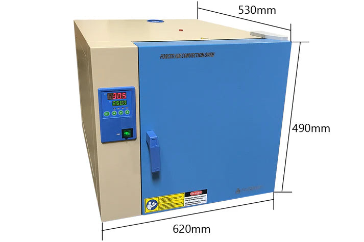 30L NTRL/CSA Certified Convection Oven (13x12x12, 250C) w/ Digital Temperature Controller - BPG-7032 - Thasar S.r.l.