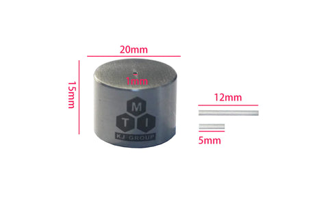 Φ1mm (I.D) Customizable Pellet Pressing Die-Die01D - Thasar S.r.l.