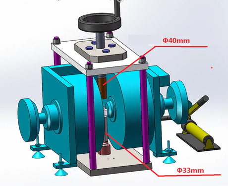 Lab Scale Electromagnet with Power Supply from 1.5 to 2.2 Tesla - EMPXX - Thasar S.r.l.