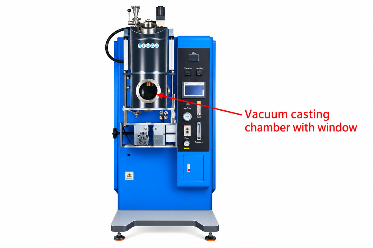 Atmosphere Controlled Directional Solidification System with Optional Feeding Device - IMCS-1500RC - Thasar Store