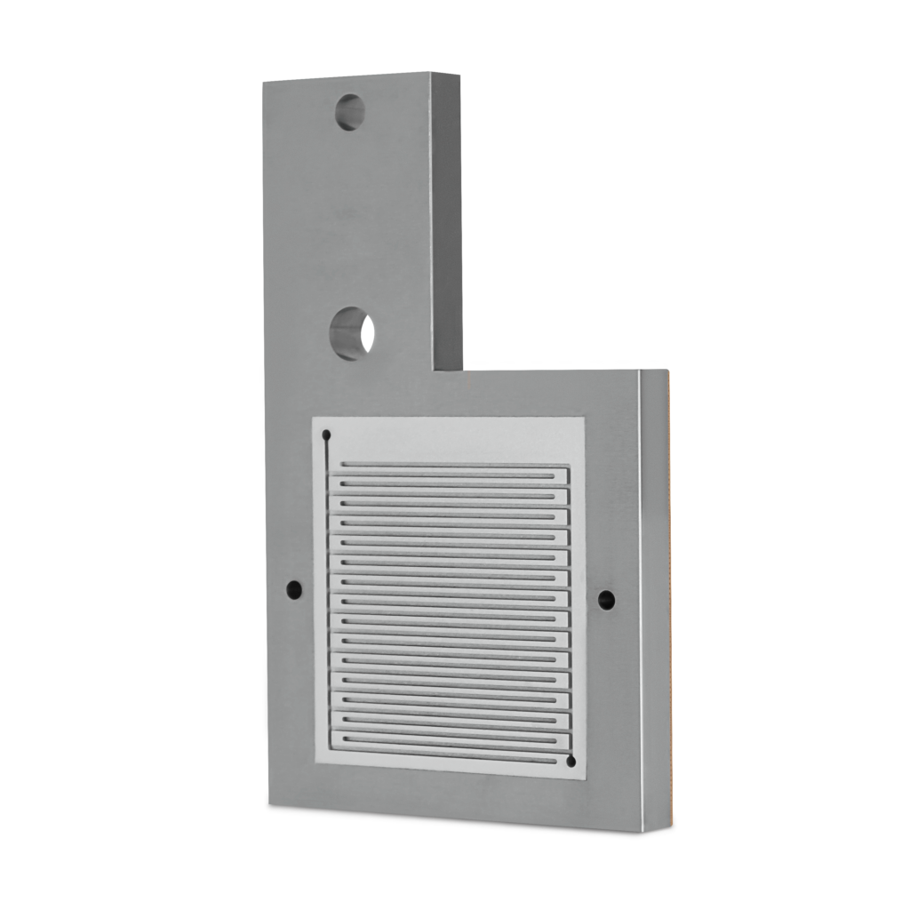 PEM/AEM Electrolyzer Cell Fixtures - Stainless Steel End Plates - Thasar S.r.l.