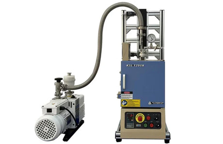 1200°C Max Vertical Sliding Furnace with Fast Heating/Cooling - KSL-1200X-J-Q - Thasar S.r.l.