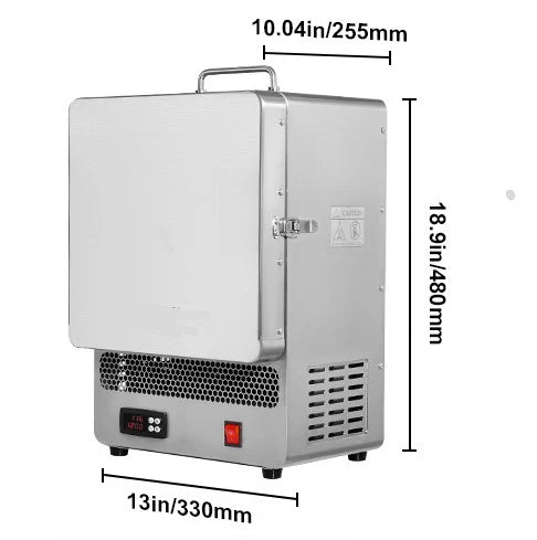 1050°C Economic Box Furnace (6" x 6" x 5", 3 liter, 110V) with Programmable Controller- KSL1200XJS - Thasar S.r.l.