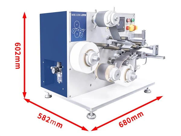 Semi-automatic Winding Machine for Cylindrical Cell from 18650 - 4680) with Tabless Structure, MSK-112R-L