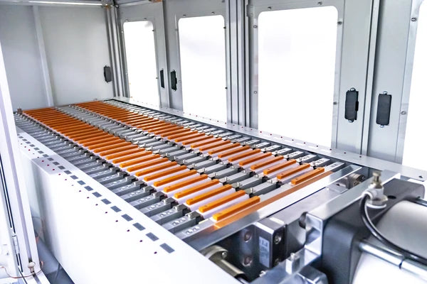 Horizontal 64-Channel Hot Press Machine (Max. 170*120 mm, Dual-Side Tabs) for Pouch Cell SEI Formation - MSK-131-HMT64