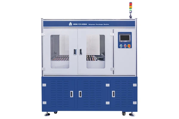 Compact 64-channel Hot Press Machine (Max. 120*80 mm, Single-Side Tabs) for Pouch Cell SEI Formation - MSK-131-HS64