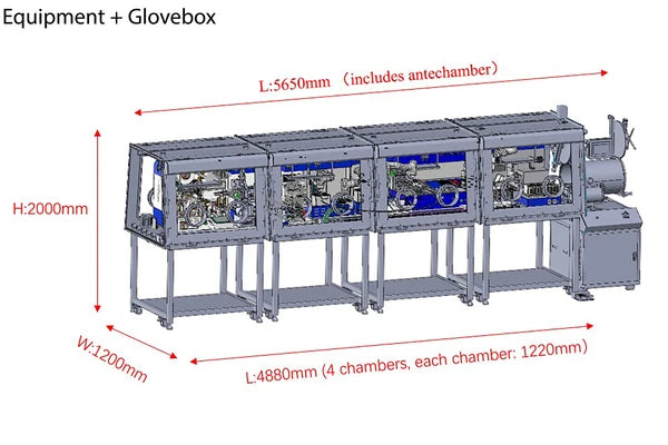 Lab-Scale Automatic Multiple-Layers Pouch Cell Assemble Line for Battery R&D - MSK-BPE-MS