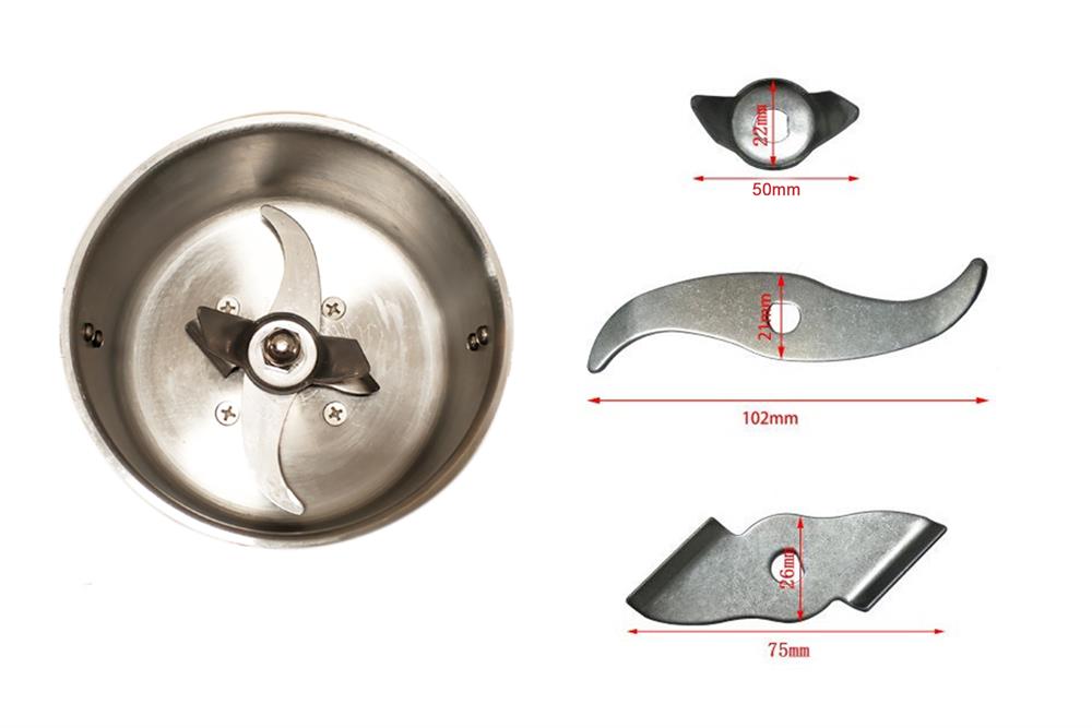 Heavy Duty Mini Electric Crusher / Mixer 22K RPM (100g Max.) --- MSK-FS-100 -1 - Thasar Store