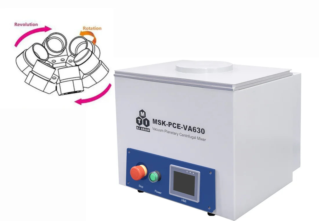 Six-Container Vacuumable Planetary Centrifugal Mixer - MSKPCEVA630