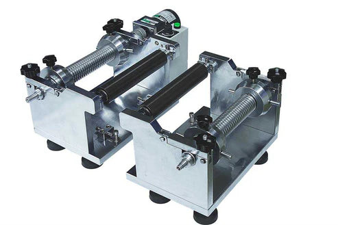 Roll to Roll Device for Compact Rolling Machines upto 150 mm Width (Ar Glove Box Compatible) - MSK-2150-RD - Thasar S.r.l.
