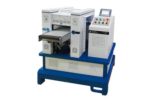 R2R Hot Rolling Press (12'' Wide, 200oC Max ) with Pressure Control Up to 15T - MSK-H2300-ER - Thasar S.r.l.