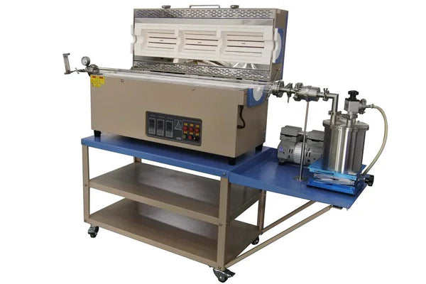 1200s 3-Zone Ash Collection Tube Furnace - OTF-1200X-III-AFT - Thasar S.r.l.