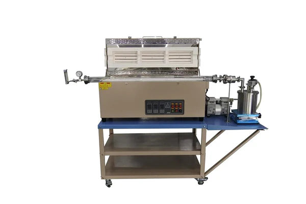 1200s 3-Zone Ash Collection Tube Furnace - OTF-1200X-III-AFT - Thasar S.r.l.