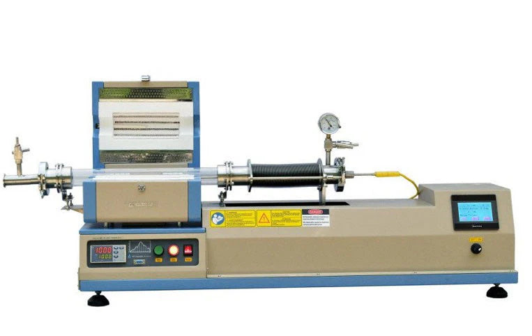 1200C Tube Furnace with Internal Travel Mechanism For HPCVD - OTF-1200X-S-HPCVD - Thasar S.r.l.