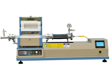 1200C Tube Furnace with Internal Travel Mechanism For HPCVD - OTF-1200X-S-HPCVD - Thasar S.r.l.