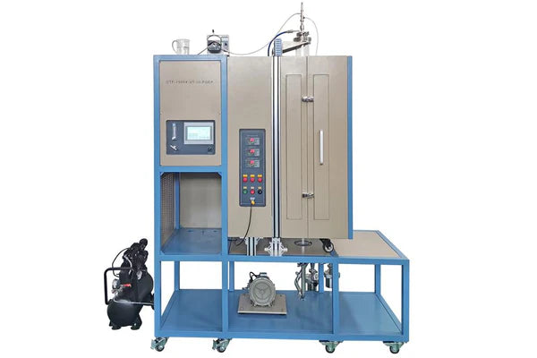 Vertical Pyrolysis Furnace 1500 Max. for Synthesis Nanoparticles - OTF-1500X-VT-III-PGEP - Thasar S.r.l.