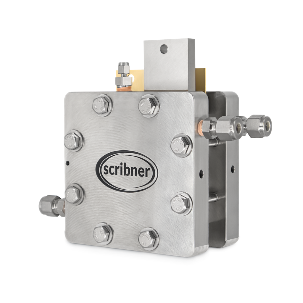 PEM/AEM Electrolyzer Cell Fixtures - Stainless Steel End Plates - Thasar S.r.l.