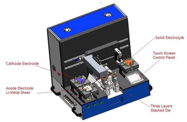 Pouch Cell Stacking Machine for Solid State Battery up to 100L x 90 W (mm) - MSK-111A-SSB