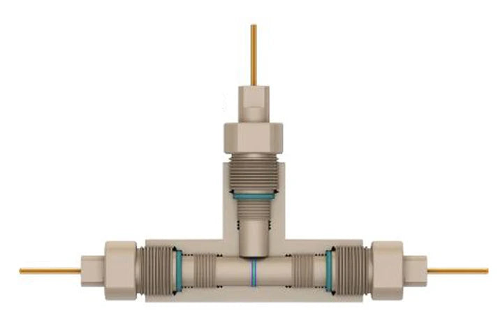 Peek Swagelok Cell (Max. 14 mm Dia) w/ Three or Two-Electrode for Battery or Fundamental Electrochemical Testing - SLC-P