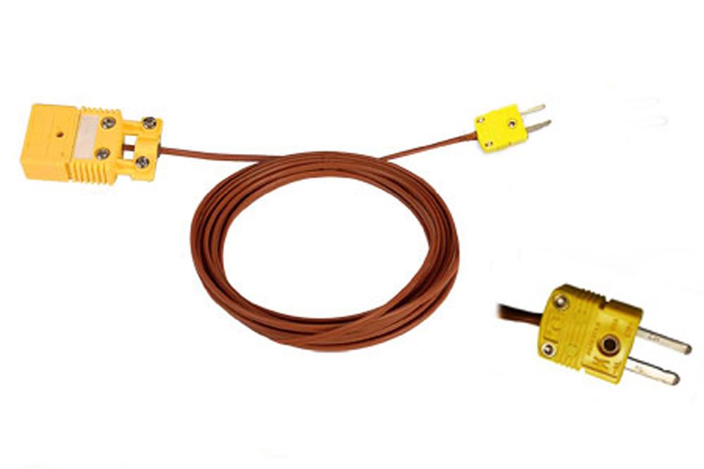 C type TC extension wire with Mini Male Plug & Sub-mini Female Connector - EQ-TC-C-Calibration - Thasar Store