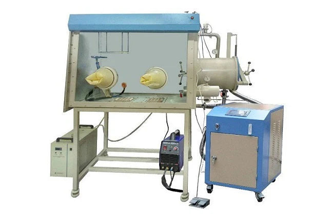 Manual Operated 32-Cavities Arc Melting System in Glove-Box for High Throughput Alloy Research-SP-MAM-32 - Thasar S.r.l.