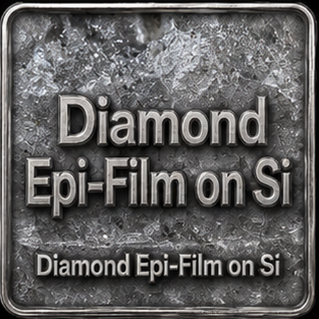 Diamond Epi Film on Si Crystals