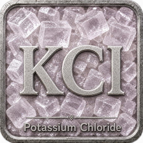 KCl Crystals